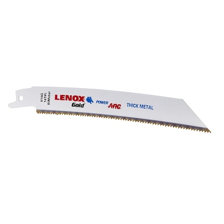 Irwin Reciprocating Saw Blades, 614GR, Gold Bi-Metal 21067614GR